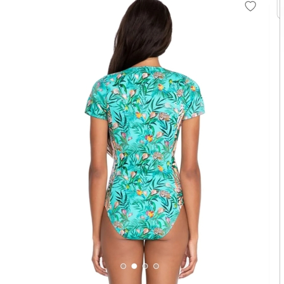 Johnny Was Taina Neoprene one Piece Swimsuit - Picture 13 of 14